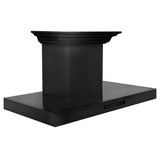 ZLINE 36" Range Hood, Black Stainless Steel, Speakers, BSKENCRN-BT-36