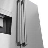 ZLINE 36" Refrigerator, Water, Ice Dispenser, Fingerprint Resistant, RSM-W-36