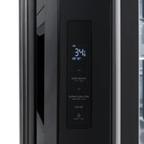 ZLINE 36" Refrigerator, Water, Ice Dispenser, Fingerprint Resistant, RSM-W-36-BS