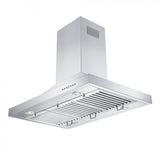 ZLINE 36" Remote Blower 400 CFM Island Range Hood, GL2i-RS-36-400