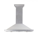 ZLINE 36" Snow Finished Stainless Steel Wall Mount Range Hood, 8KBS-36