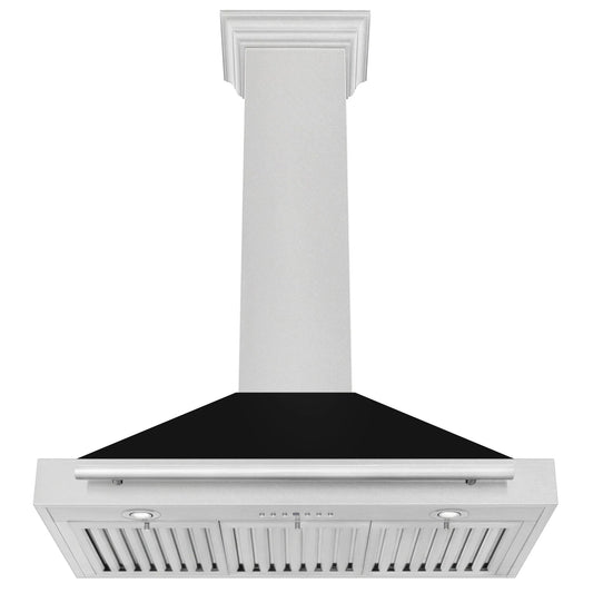 ZLINE 36" Stainless Range Hood Shell, Stainless Handle KB4SNX-BLM-36