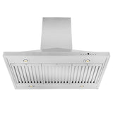 ZLINE 36" Stainless Steel Island Range Hood, GL1i-36