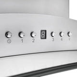 ZLINE 36" Stainless Steel Island Range Hood, GL9i-36