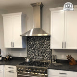 ZLINE 36" Stainless Steel Wall Range Hood, Crown Molding, KBCRN-36