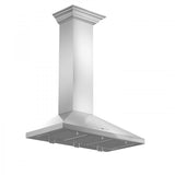 ZLINE 36" Stainless Steel Wall Range Hood, Crown Molding, KL2CRN-36