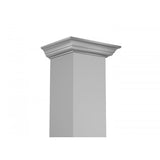 ZLINE 36" Stainless Steel Wall Range Hood, Crown Molding, KL2CRN-36