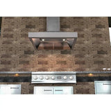 ZLINE 36" Stainless Wall Range Hood, 655-4SSSS-36
