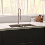 ZLINE 36" Undermount Double Bowl Sink Stainless Steel, SR50D-36S