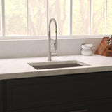ZLINE 36" Undermount Single Bowl Sink DuraSnow Stainless Steel, SRS-36S