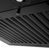 ZLINE 36" Wall Mount Range Hood, Black Stainless Steel, BSKENCRN-36