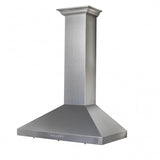 ZLINE 36" Wall Mount Range Hood in Snow Finished Stainless, 8KL3S-36