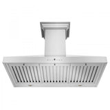 ZLINE 36" Wall Range Hood, Built-in CrownSound® Bluetooth Speakers, KL3CRN-BT-36