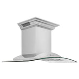 ZLINE 36" Wall Range Hood, Stainless, Bluetooth Speakers, KNCRN-BT-36