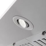 ZLINE 36" Wall RangeHood, Stainless, CrownSound Speakers, KF2CRN-BT-36