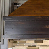 ZLINE 36" Wooden Wall Range Hood, Crown Molding 329AH-36