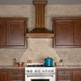 ZLINE 36" Wooden Wall Range Hood, Rustic Light, KPLL-36