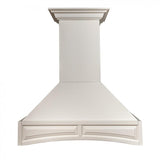ZLINE 36" Wooden Wall Range Hood with Crown Molding, 321TT-36