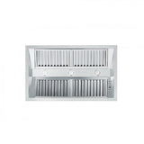 ZLINE 40" Remote Dual Blower Stainless Range Hood Insert, 721-RD-40