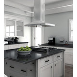 ZLINE 42" Remote Dual Blower Stainless Island Range Hood, GL2i-RD-42