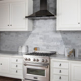 ZLINE 42" Wall Range Hood in Black Stainless Steel, BSKBN-42