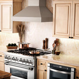 ZLINE 42" Wooden Wall Range Hood in Gray, KBUU-42