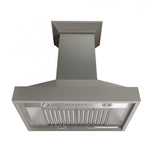 ZLINE 42" Wooden Wall Range Hood in Gray, KBUU-42