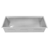 ZLINE 43" Undermount Single Bowl Sink, DuraSnow Stainless, SLS-43S