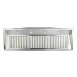 ZLINE 46" Outdoor/Indoor Stainless Steel Range Hood Insert, 698-304-46