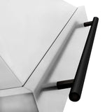 ZLINE 48" Autograph DuraSnow Stainless Steel Hood 8654SNZ-48-MB