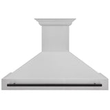 ZLINE 48" Autograph DuraSnow Stainless Steel Hood 8654SNZ-48-MB