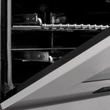 ZLINE 48" Autograph Edition Dual Fuel Range, DuraSnow, RASZ-SN-48-G