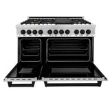 ZLINE 48" Autograph Edition, Dual Fuel Range, RAZ-48-MB