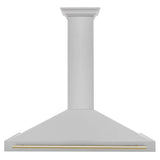 ZLINE 48" Autograph Stainless Wall Range Hood KB4SNZ-48-G