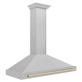 ZLINE 48" Autograph Stainless Wall Range Hood KB4SNZ-48-G