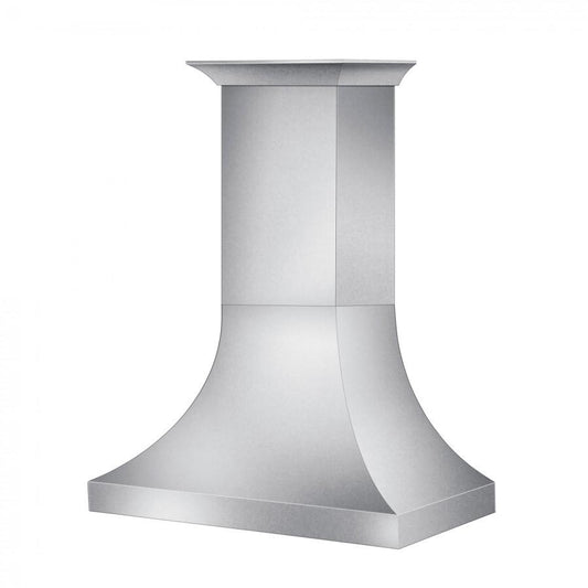 ZLINE 48" Designer Snow Stainless Finish Wall Range Hood, 8632S-48