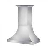 ZLINE 48" Designer Snow Stainless Finish Wall Range Hood, 8632S-48