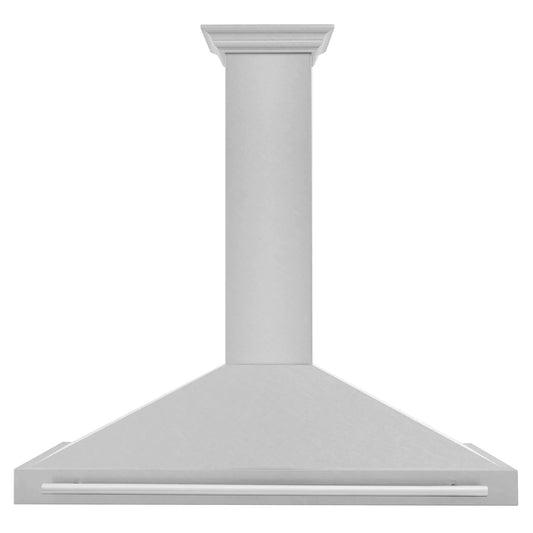 ZLINE 48" Fingerprint Resistant Stainless Steel Range Hood with Stainless Steel Handle KB4SNX-48