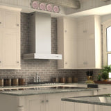 ZLINE 48" Remote Dual Blower Stainless Wall Range Hood, KECOM-RD-48