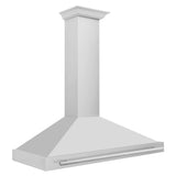 ZLINE 48" Stainless Steel Range Hood with Stainless Steel Handle KB4STX-48