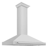 ZLINE 48" Stainless Steel Range Hood with Stainless Steel Handle KB4STX-48