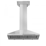 ZLINE 48" Stainless Steel Wall Range Hood, Crown Molding, KL2CRN-48