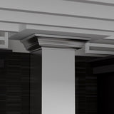 ZLINE 48" Stainless Steel Wall Range Hood, Crown Molding, KL3CRN-48