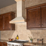 ZLINE 48" Unfinished Wooden Wall Range Hood, KBUF-48