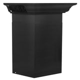 ZLINE 48" Wall Black Stainless Range Hood, Crown Speaker, BSKBNCRN-BT-48