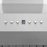 ZLINE 48" Wall Mount Range Hood in DuraSnow Stainless Steel, 8KF2S-48