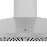 ZLINE 48" Wall Range Hood, Built-in CrownSound® Bluetooth Speakers, KL2CRN-BT-48