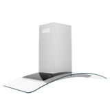 ZLINE 48" Wall Range Hood, Stainless Steel, Glass, KN4-48