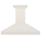 ZLINE 48" Wooden Wall Mount Range Hood in Cottage White, KPTT-48