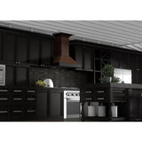 ZLINE 48" Wooden Wall Range Hood, Crown Molding KBAR-48